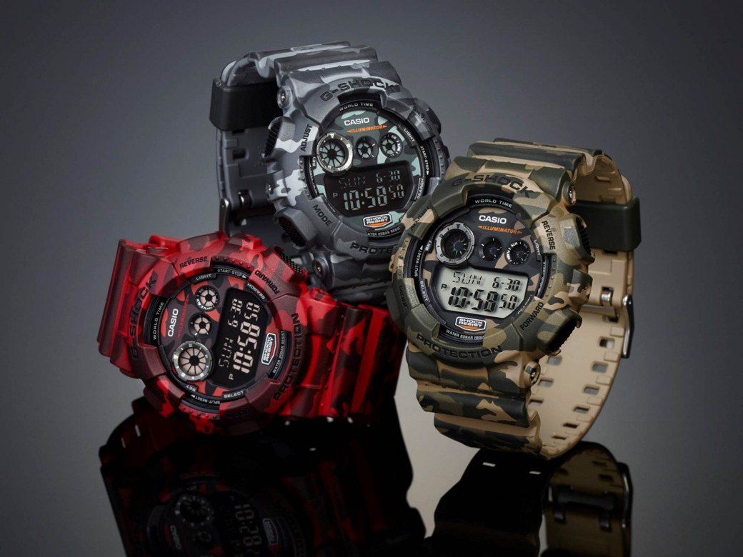 Gshock camo