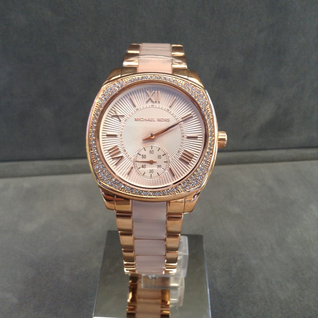 michael kors bryn stainless steel watch