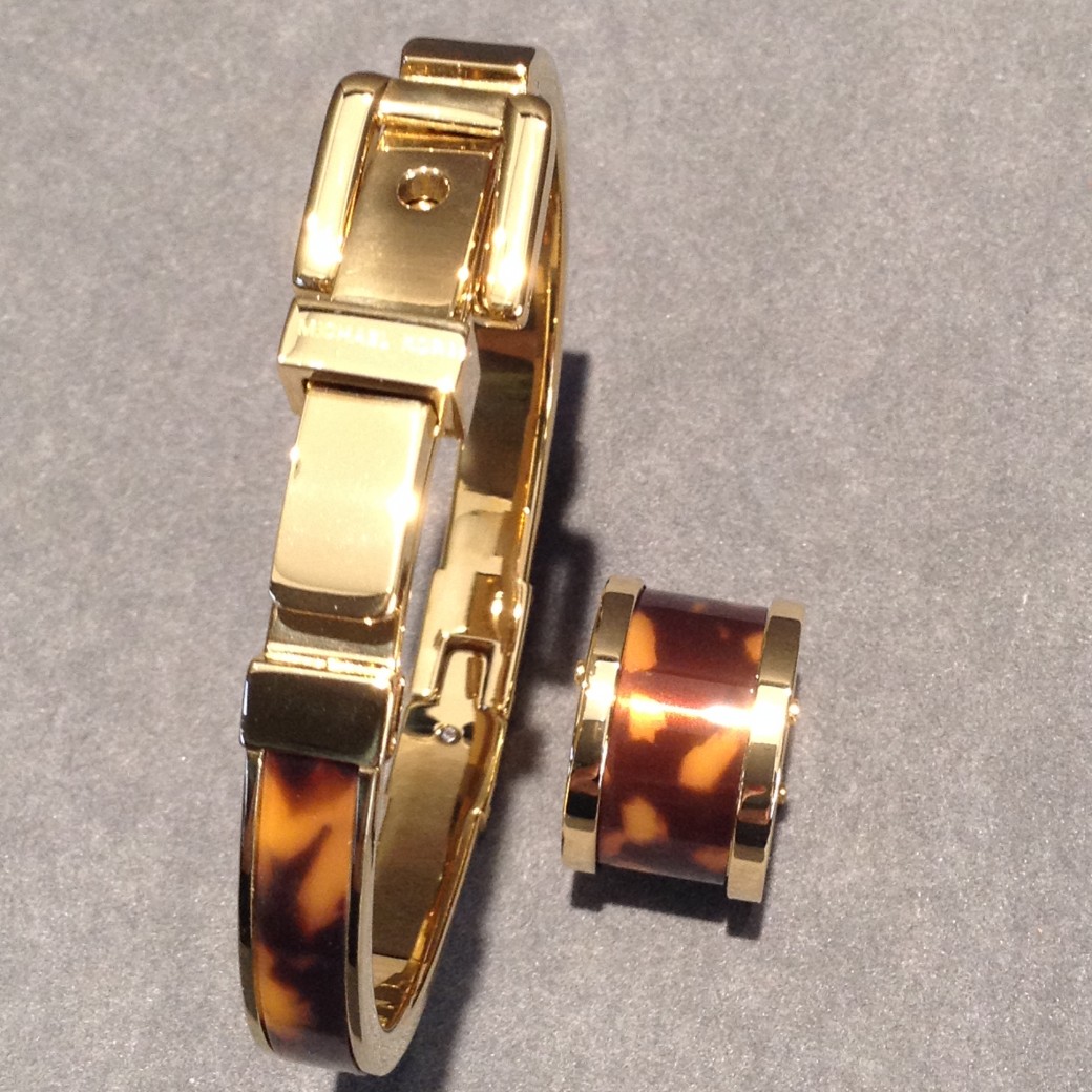 michael kors tortoise shell ring