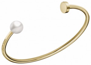 Calvin Klein Bubbly Champagne & Pearl Bangle